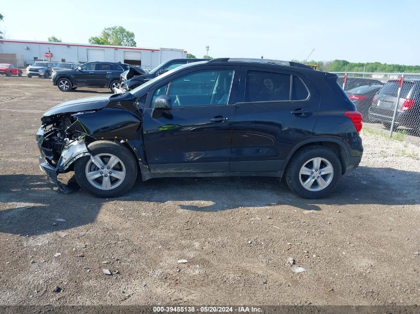 2021 Chevrolet Trax Fwd Lt VIN: KL7CJLSB5MB311859 Lot: 39455138