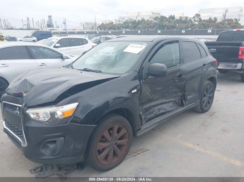 2014 Mitsubishi Outlander Sport Es VIN: 4A4AP3AU4EE026218 Lot: 39455139