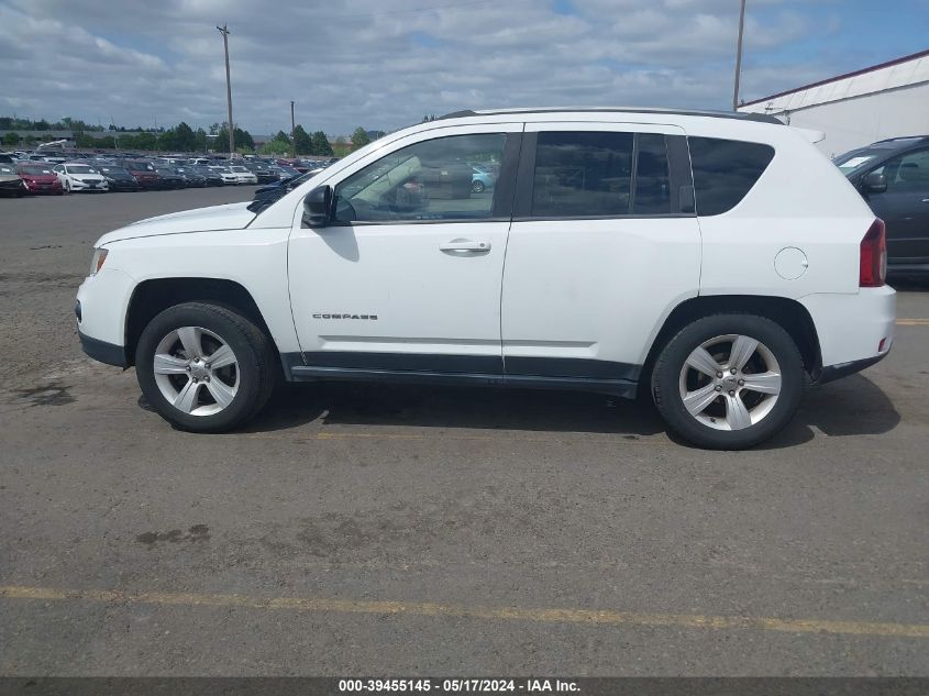 2015 Jeep Compass Sport VIN: 1C4NJDBB9FD206718 Lot: 39455145