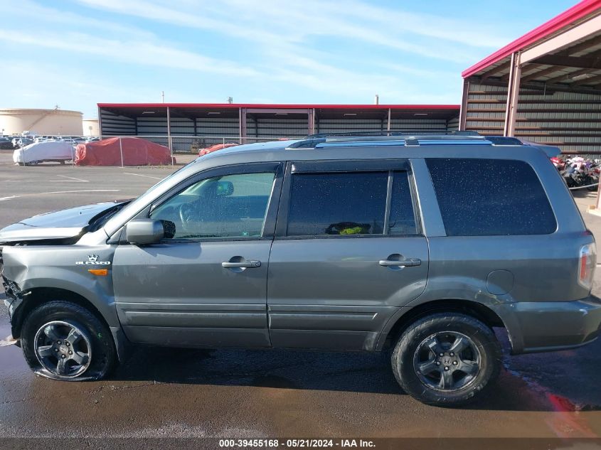 2008 Honda Pilot Ex VIN: 5FNYF18458B025083 Lot: 39455168