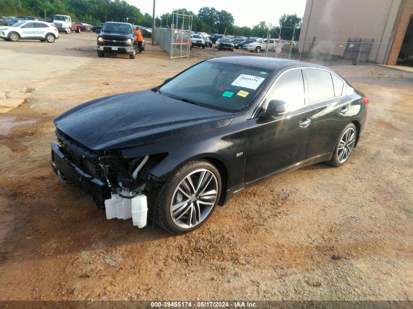 2017 Infiniti Q50 3.0T Sport VIN: JN1EV7AP6HM731308 Lot: 39455174