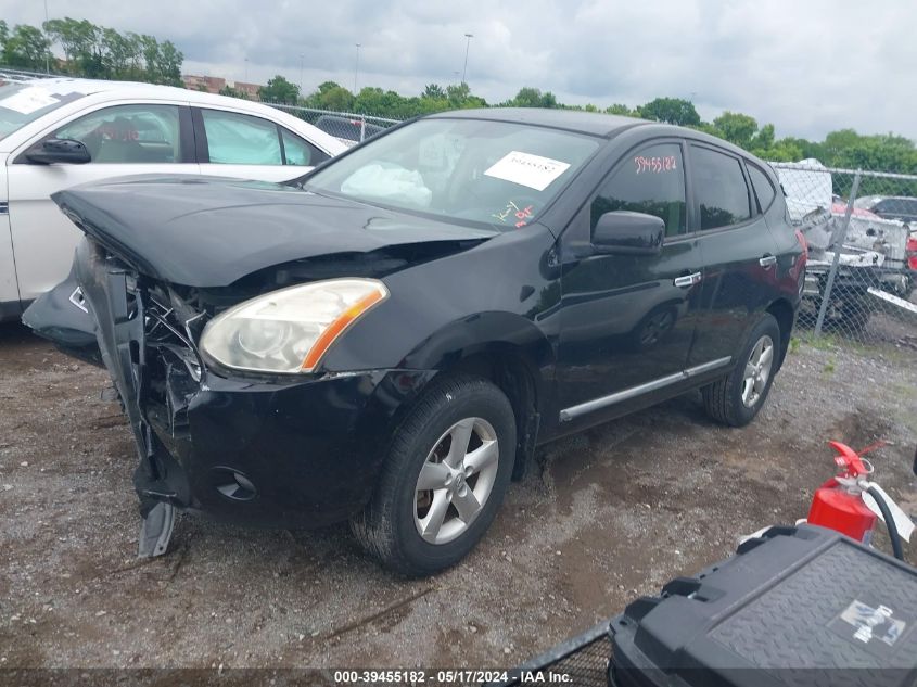 2013 Nissan Rogue S VIN: JN8AS5MT6DW014475 Lot: 39455182