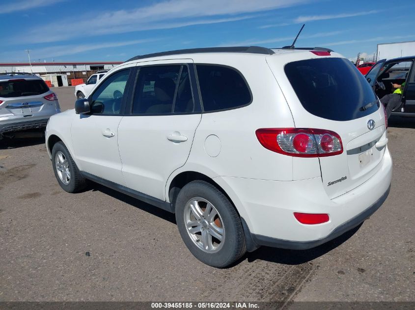 2012 Hyundai Santa Fe Gls VIN: 5XYZG3AB3CG114108 Lot: 39455185