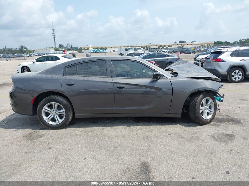2023 Dodge Charger Sxt VIN: 2C3CDXBGXPH666457 Lot: 39455187