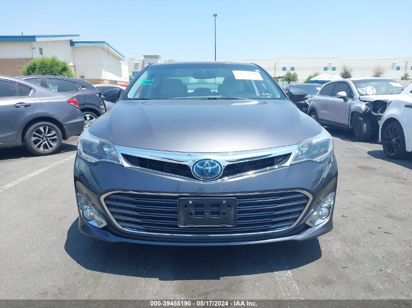 2014 Toyota Avalon Hybrid Limited VIN: 4T1BD1EBXEU028686 Lot: 39455190