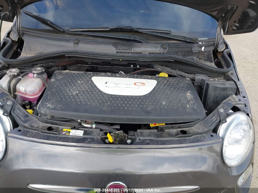 2015 Fiat 500E Battery Electric VIN: 3C3CFFGEXFT726027 Lot: 39455202