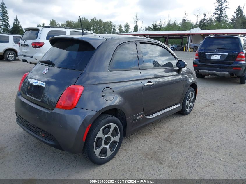 2015 Fiat 500E Battery Electric VIN: 3C3CFFGEXFT726027 Lot: 39455202