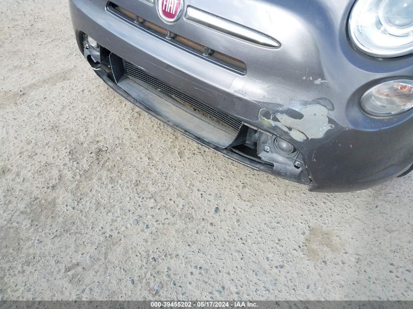 2015 Fiat 500E Battery Electric VIN: 3C3CFFGEXFT726027 Lot: 39455202