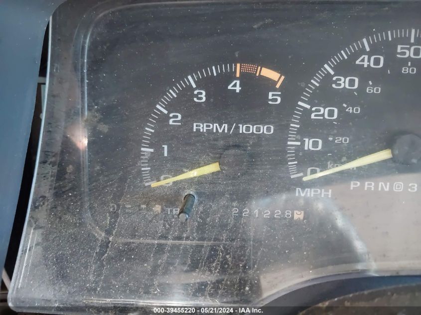 1995 Chevrolet Gmt-400 K1500 VIN: 2GBEK19K1S1250837 Lot: 39455220