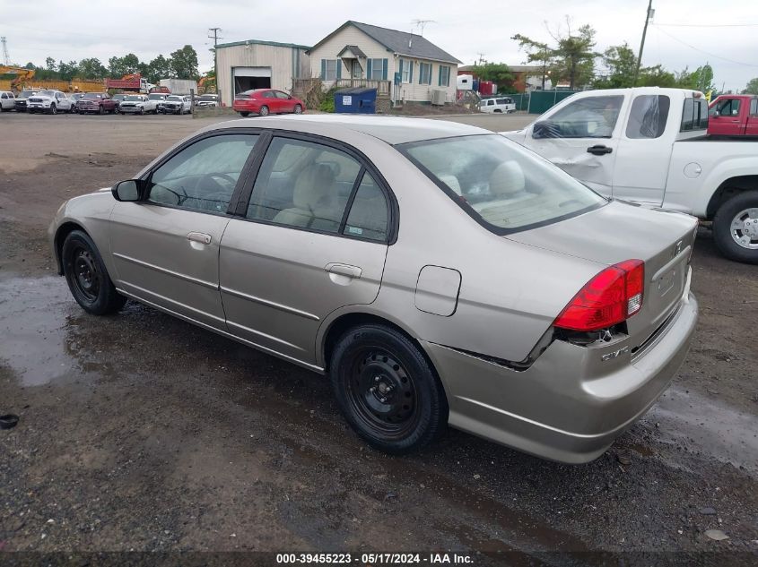 2004 Honda Civic Lx VIN: 2HGES16514H623025 Lot: 39455223