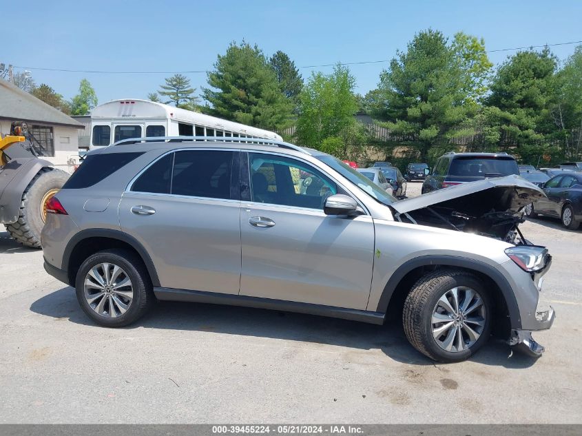 2020 Mercedes-Benz Gle 350 4Matic VIN: 4JGFB4KB5LA131199 Lot: 39455224