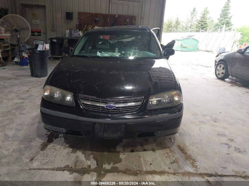 2003 Chevrolet Impala Ls VIN: 2G1WH52K639421657 Lot: 39455226