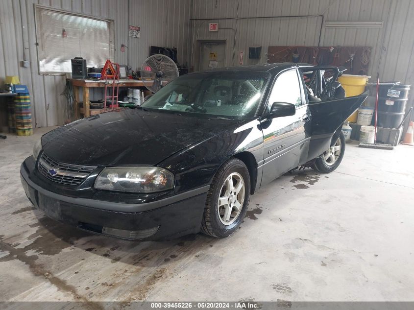 2003 Chevrolet Impala Ls VIN: 2G1WH52K639421657 Lot: 39455226