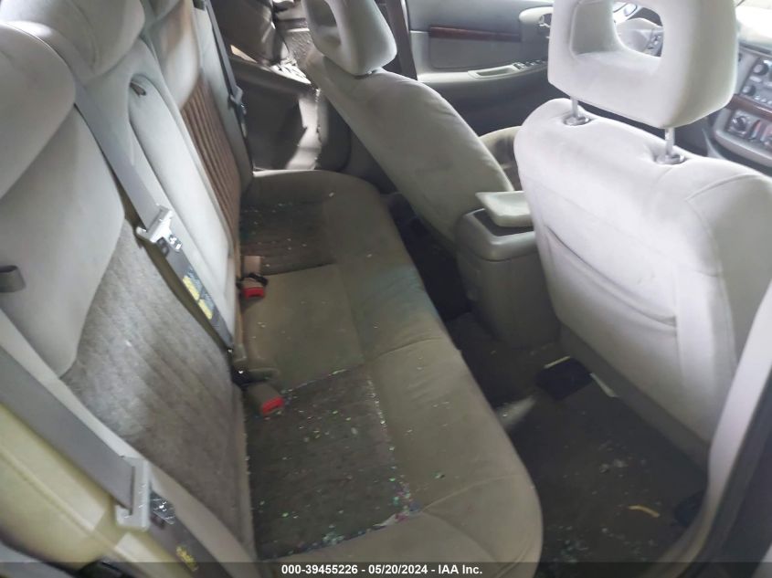 2003 Chevrolet Impala Ls VIN: 2G1WH52K639421657 Lot: 39455226