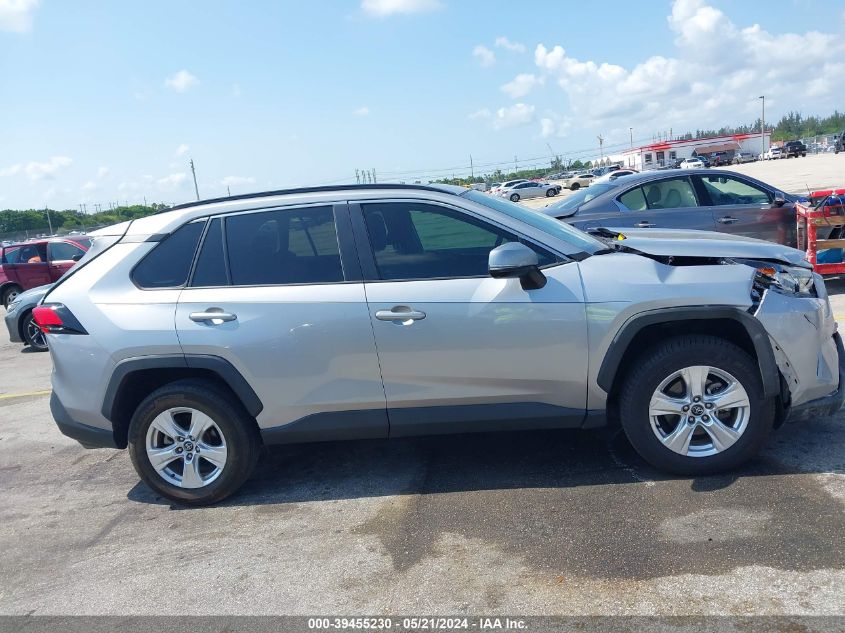 2020 Toyota Rav4 Xle VIN: 2T3W1RFV9LC077269 Lot: 39455230