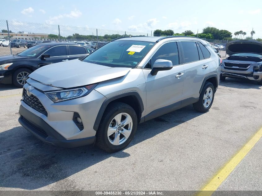 2020 Toyota Rav4 Xle VIN: 2T3W1RFV9LC077269 Lot: 39455230