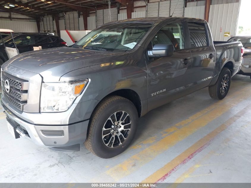 2024 Nissan Titan Sv 4X4 VIN: 1N6AA1ED4RN107259 Lot: 39455242