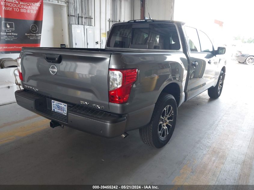 2024 Nissan Titan Sv 4X4 VIN: 1N6AA1ED4RN107259 Lot: 39455242