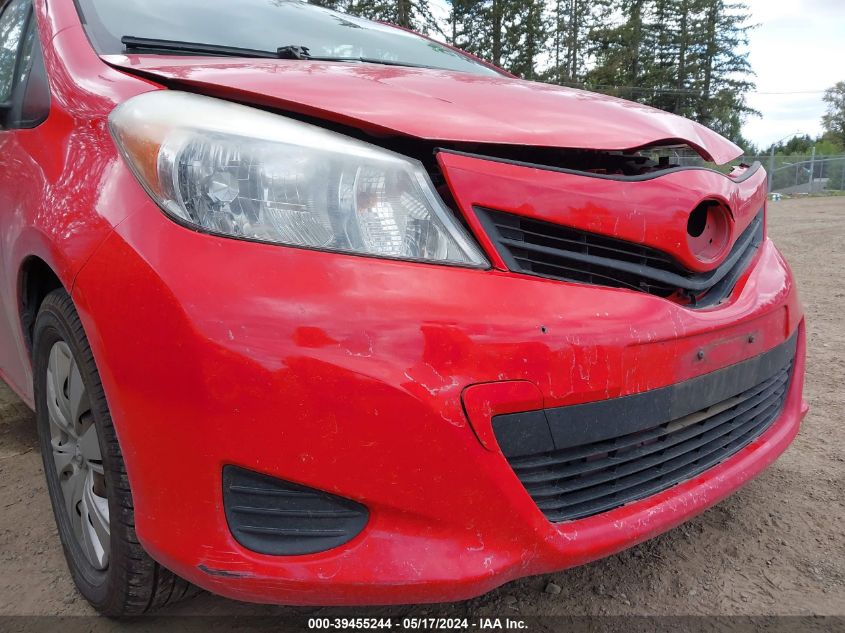 2012 Toyota Yaris Le VIN: JTDKTUD33CD513381 Lot: 39455244