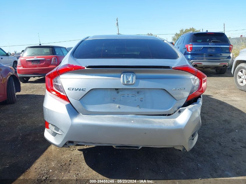 2019 Honda Civic Sport VIN: 19XFC2F81KE204018 Lot: 39455245