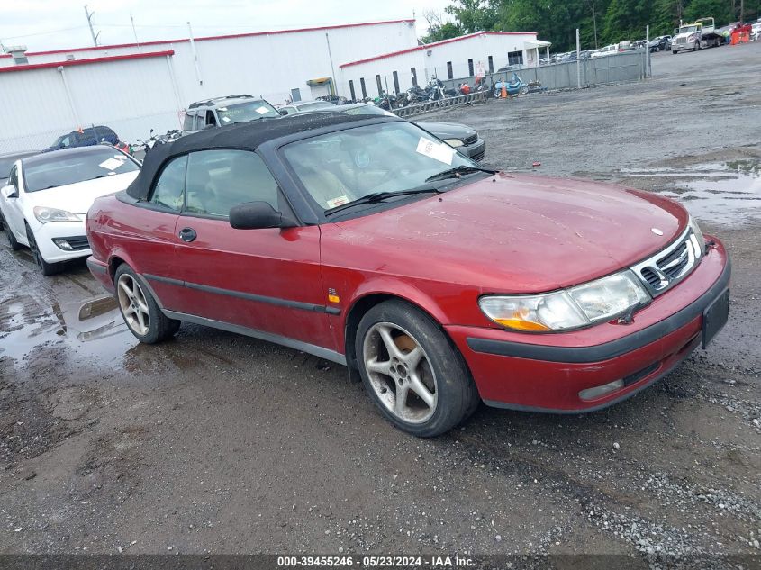 1999 Saab 9-3 Se VIN: YS3DF78NXX7000574 Lot: 39455246