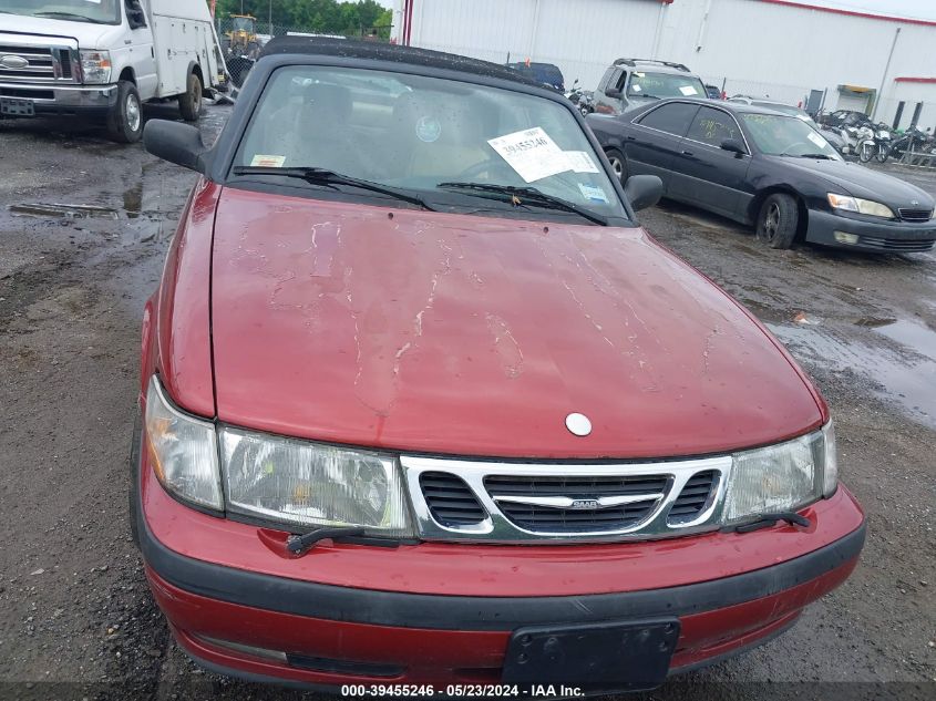 1999 Saab 9-3 Se VIN: YS3DF78NXX7000574 Lot: 39455246