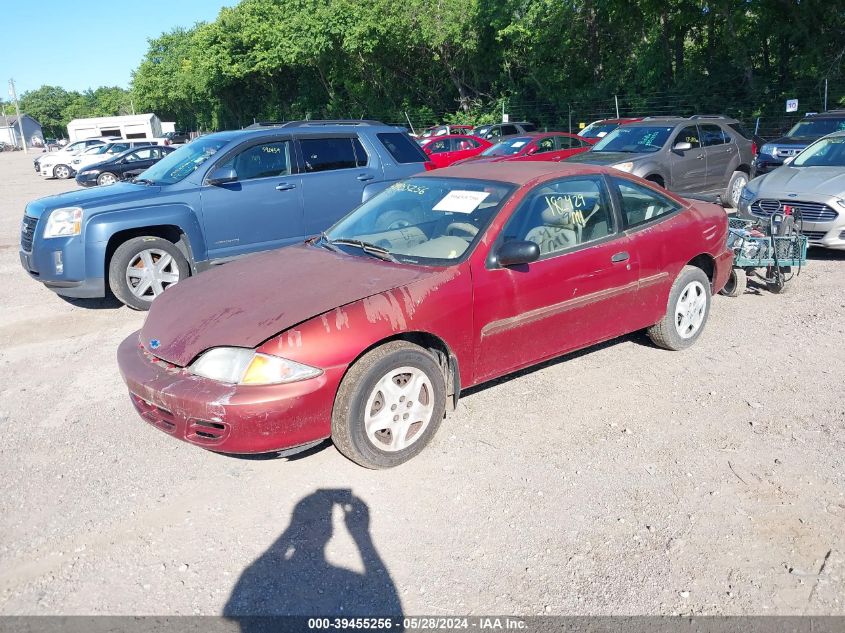 2001 Chevrolet Cavalier VIN: 1G1JC124017181460 Lot: 39455256