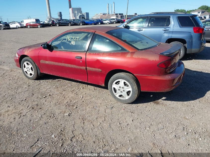 2001 Chevrolet Cavalier VIN: 1G1JC124017181460 Lot: 39455256