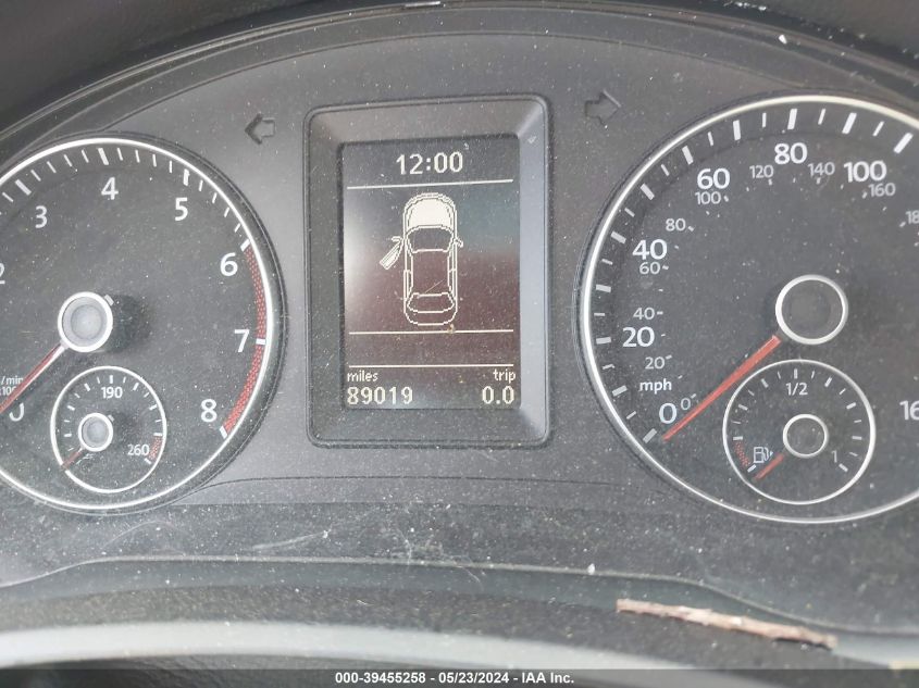 2012 Volkswagen Eos Komfort VIN: WVWBW7AH5CV005111 Lot: 39455258