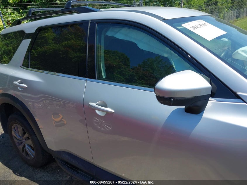 2022 NISSAN PATHFINDER SV - 5N1DR3BC0NC244488