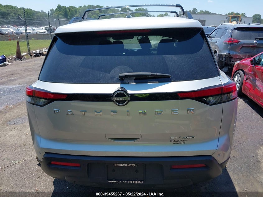 2022 NISSAN PATHFINDER SV - 5N1DR3BC0NC244488