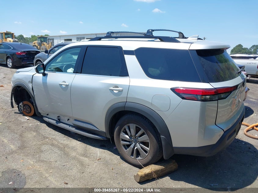 2022 NISSAN PATHFINDER SV - 5N1DR3BC0NC244488