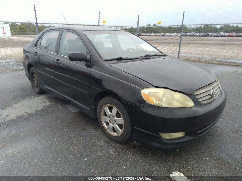 2003 Toyota Corolla S VIN: 1NXBR32E53Z114755 Lot: 39455270