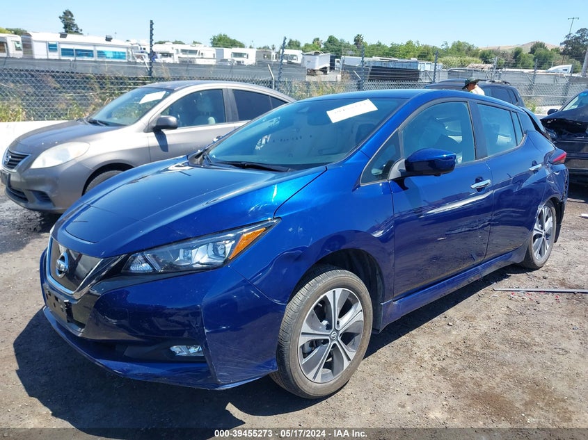 2022 Nissan Leaf Sv Plus 62 Kwh VIN: 1N4BZ1CV7NC552666 Lot: 39455273