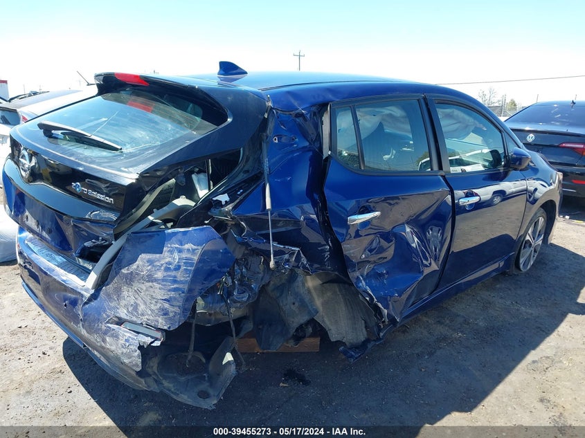 2022 Nissan Leaf Sv Plus 62 Kwh VIN: 1N4BZ1CV7NC552666 Lot: 39455273