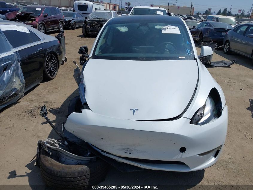 2023 Tesla Model Y Awd/Long Range Dual Motor All-Wheel Drive VIN: 7SAYGAEE5PF897453 Lot: 39455285