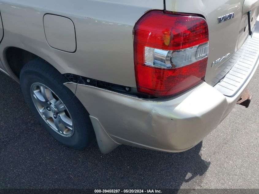 2005 Toyota Highlander V6 VIN: JTEEP21A050112630 Lot: 39455287