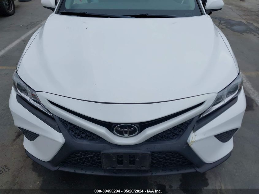 2020 Toyota Camry Se VIN: 4T1G11AK3LU508599 Lot: 39455294