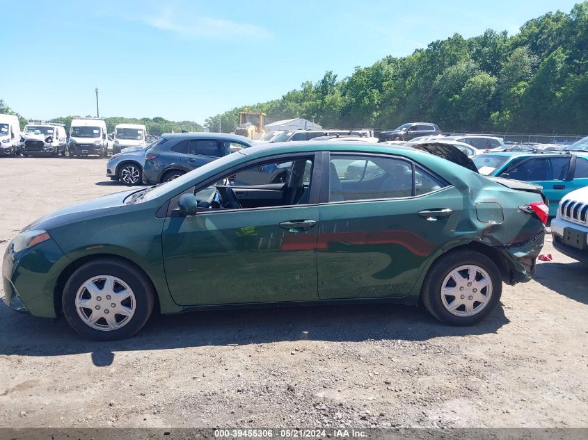 2015 Toyota Corolla Le Eco VIN: 2T1BPRHE7FC303767 Lot: 39455306