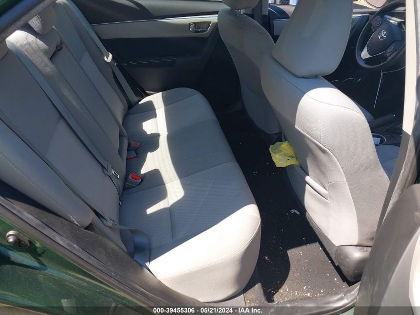 2015 Toyota Corolla Le Eco VIN: 2T1BPRHE7FC303767 Lot: 39455306