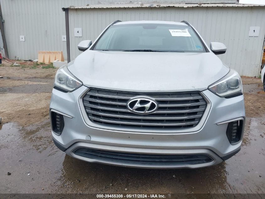 2017 Hyundai Santa Fe Se VIN: KM8SM4HF5HU204984 Lot: 39455308