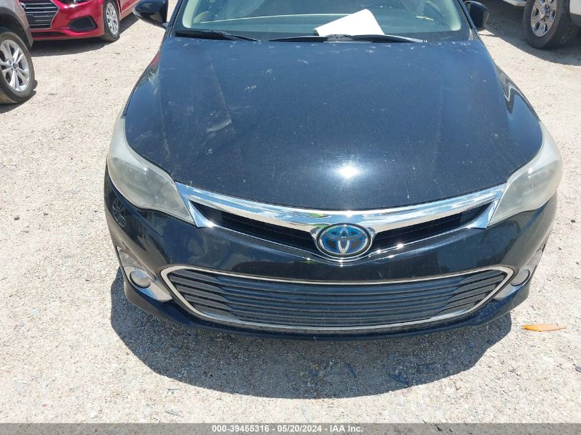 2013 Toyota Avalon Hybrid Limited VIN: 4T1BD1EB8DU008497 Lot: 39455316