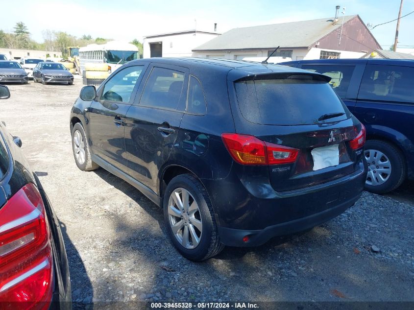 2015 Mitsubishi Outlander Sport Es VIN: 4A4AR3AU0FE040743 Lot: 39455328