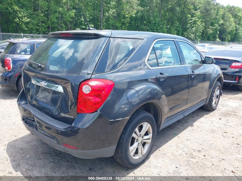 2013 Chevrolet Equinox Ls VIN: 2GNALBEK7D1178930 Lot: 39455338