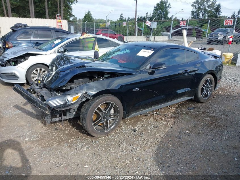 2017 Ford Mustang Gt Premium VIN: 1FA6P8CF9H5244173 Lot: 39455340