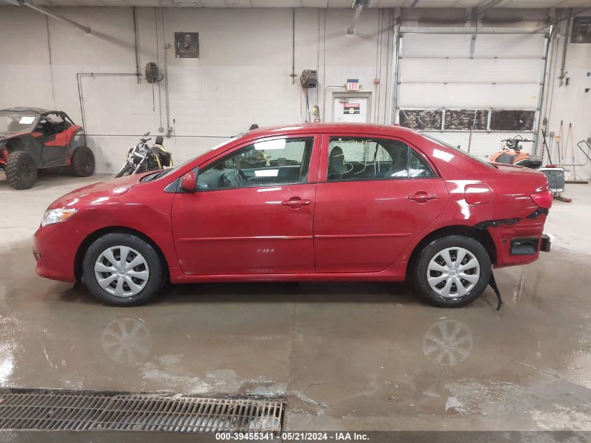 2009 Toyota Corolla Le VIN: JTDBL40E399022229 Lot: 39455341