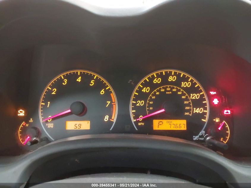 2009 Toyota Corolla Le VIN: JTDBL40E399022229 Lot: 39455341