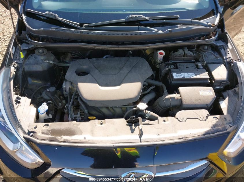 2017 Hyundai Accent Se VIN: KMHCT4AE3HU377511 Lot: 39455347