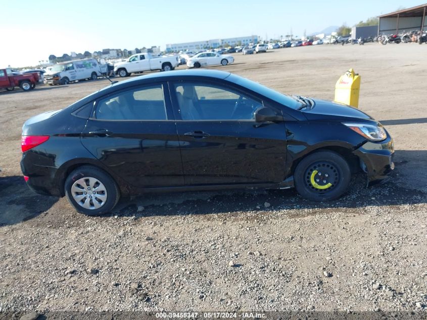 2017 Hyundai Accent Se VIN: KMHCT4AE3HU377511 Lot: 39455347