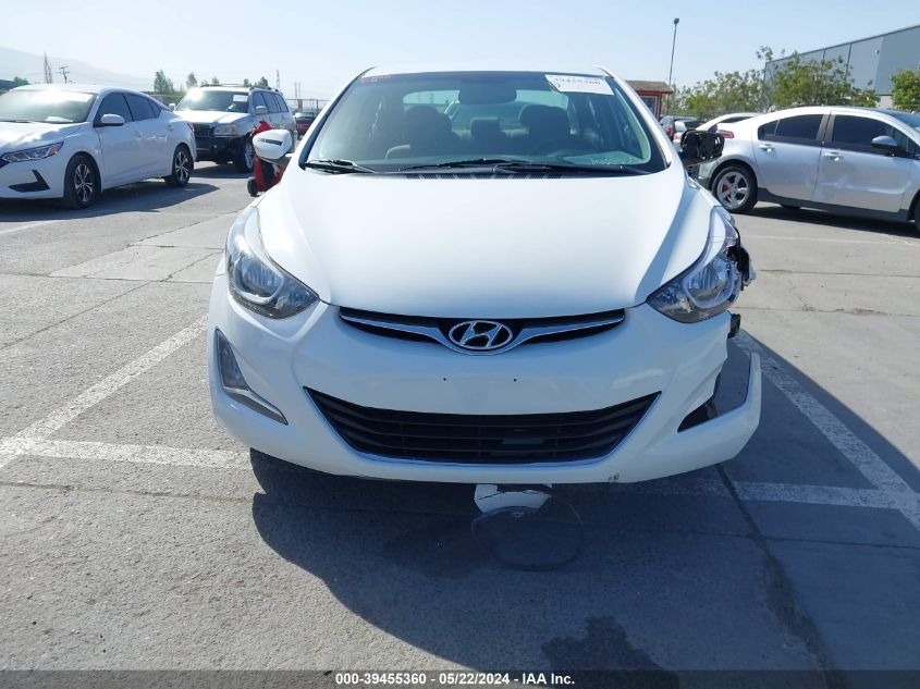 2014 Hyundai Elantra Se VIN: 5NPDH4AE3EH501289 Lot: 39455360